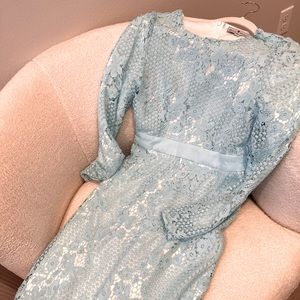 Beautiful blue lace dress size M